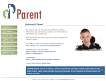 Tablet Screenshot of cpparent.org